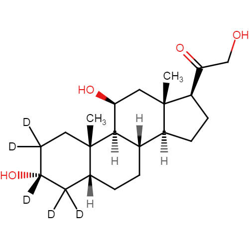 Tetrahydrocorticosterone-[d4] (Solution)