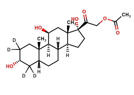 Tetrahydrocortisol-d4 21-Acetate