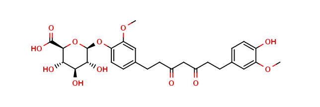 Tetrahydrocurcumin 4-O-β-D-glucuronide