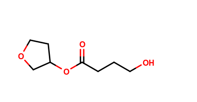 Show details of Tetrahydrofuran-3-yl 4-hydroxybutanoate