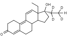 Tetrahydrogestrinone-d4