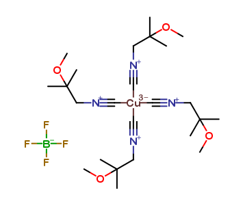 Tetrakis (2-Methoxyisobutylisonitrile) Copper (I) Tetrafluoroborate