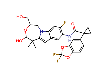 Rac-Tezacaftor metabolite M1