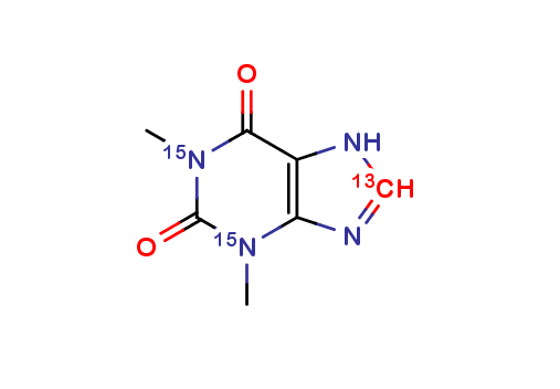 Theophylline-1,3 15N2,13C