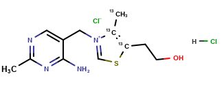 Thiamine-13C3 Hydrochloride