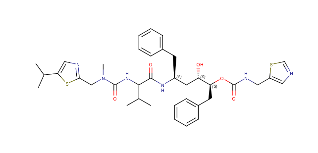 Thiazol-5-ylmethyl ((2S, 3S, 5S)-3-hydroxy-5-(2-(3-((5-isopropylthiazol-2-yl) methyl)-3-methylureido