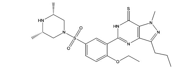 Thiodimethyl sildenafil