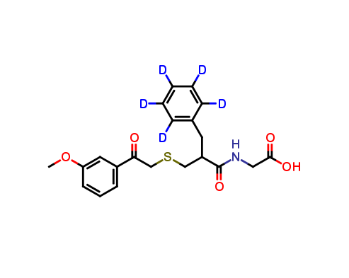 Thiorphan Methoxyacetophenone-d5 Derivative