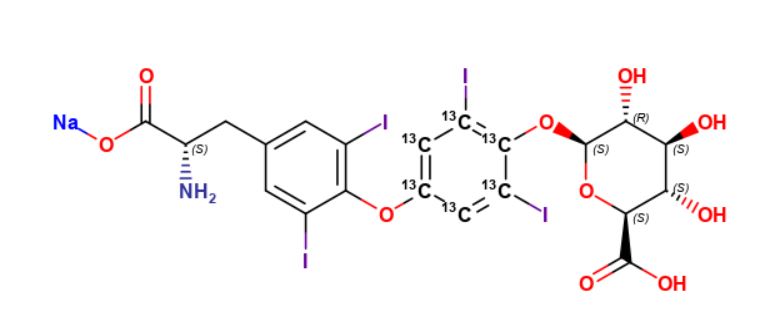 Thyroxine Glucuronide-13C6 Disodium Salt