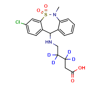Tianeptine-MC5-d4