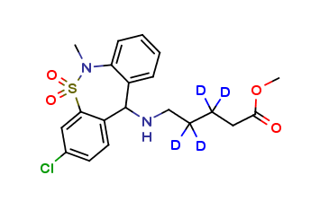 Tianeptine Metabolite MC5-d4 Methyl Ester