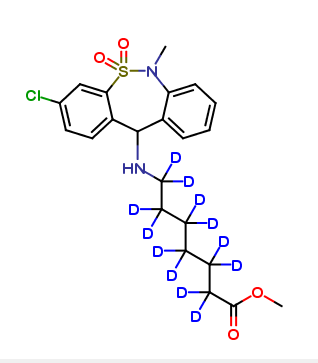 Tianeptine-d12 Methyl Ester
