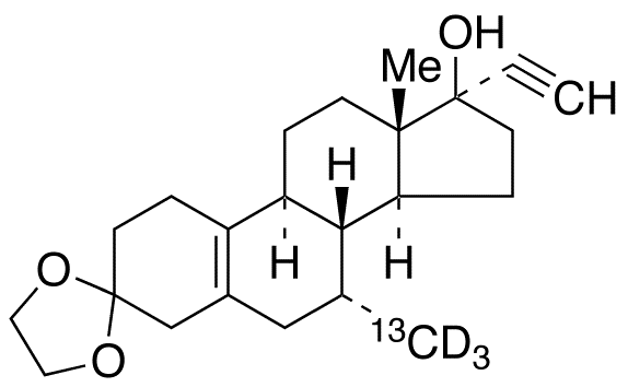 Tibolone-13CD3 3-Ethylene Ketal
