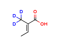 Tiglic Acid-d3