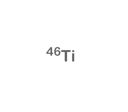 Titanium-46 isotope