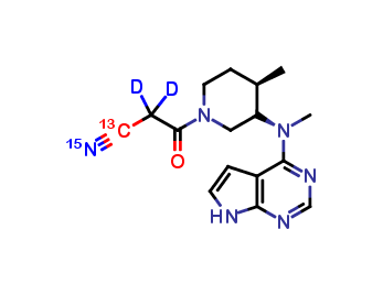 Tofacitinib 13C D2 15N