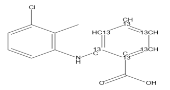 Tolfenamic acid 13C6