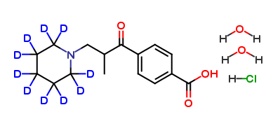 Tolperisone 4-Carboxylic Acid-d10 Hydrochloride Hydrate