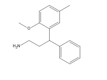 Tolterodine Methoxy Propylamine Impurity Racemate