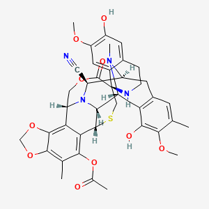 Trabectedin impurity C (14-Cyano)