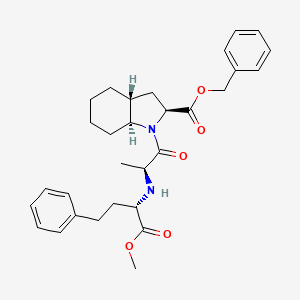 Trandolaprilat 2-Benzyl Ester 1’-Methyl Ester