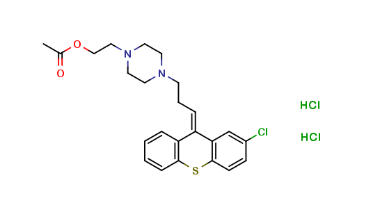 Trans (E) Clopenthixol acetate 2 Hydrochloride