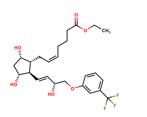 Travoprost(+)Fluprostenol Ethyl ester