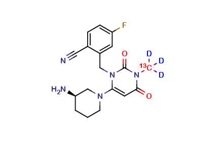 Trelagliptin-13C-d3