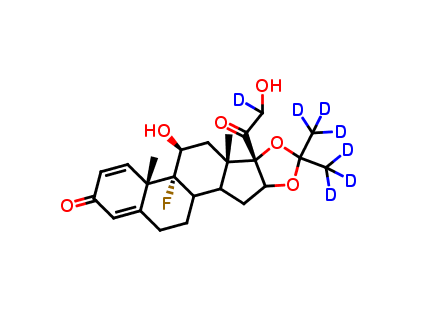 Triamcinolone Acetonide-d7 (major)
