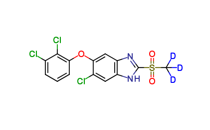 Triclabendazole sulfone-D3