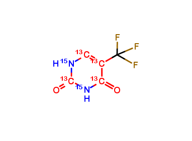Trifluorothymine-13C4-15N2