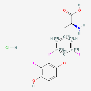 Triiodothyronine-[13C6] hydrochloride (L-Liothyronine; T3)