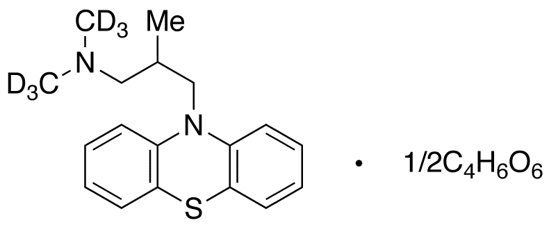 Trimeprazine-d6 Hemitartrate Salt