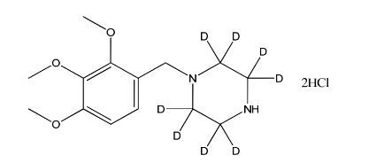 Trimetazidine D8 dihydrochloride