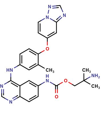 Tucatinib 2-aminomethylpropyl carbamate Impurity