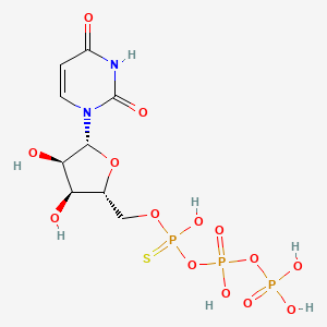 Uridine-5-O-(1-thiotriphosphate)