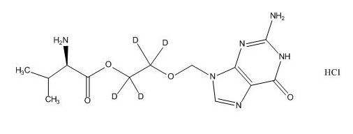 Valacyclovir D4 Hydrochloride