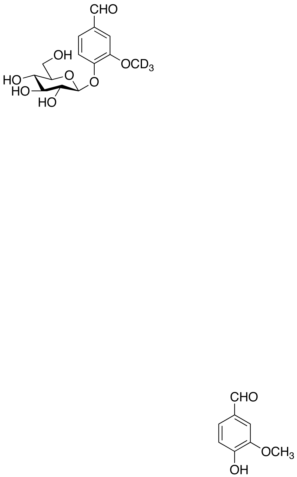 Vanillin-d3 4-O-ß-D-Glucoside