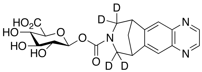 Varenicline Carbamoyl β-D-Glucuronide-d4