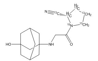 Vildagliptin-13C5-15N