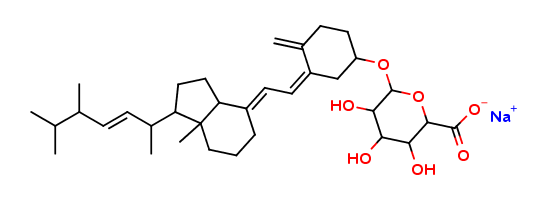 Vitamin D2-β-D-Glucuronide Sodium Salt