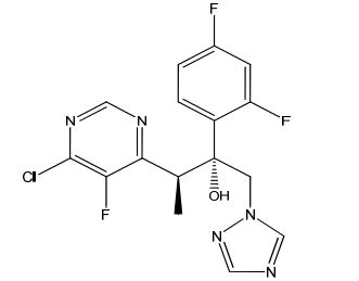 Voriconazole (RR,β)-6-Chloro Impurity-rac-6-Chloro Voriconazole