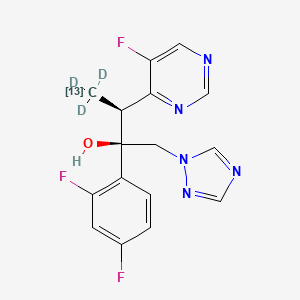 Voriconazole-13C3,d3