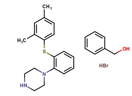 Vortioxetine Hemi Benzyl alcohol Hydrobromide