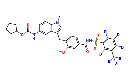 Zafirlukast m-Tolyl Isomer-D7