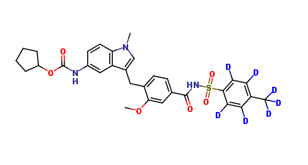 Zafirlukast p-Tolyl Isomer-D7