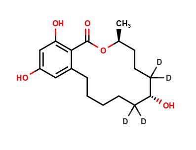 Zeranol (Alpha-Zearalanol)-D4