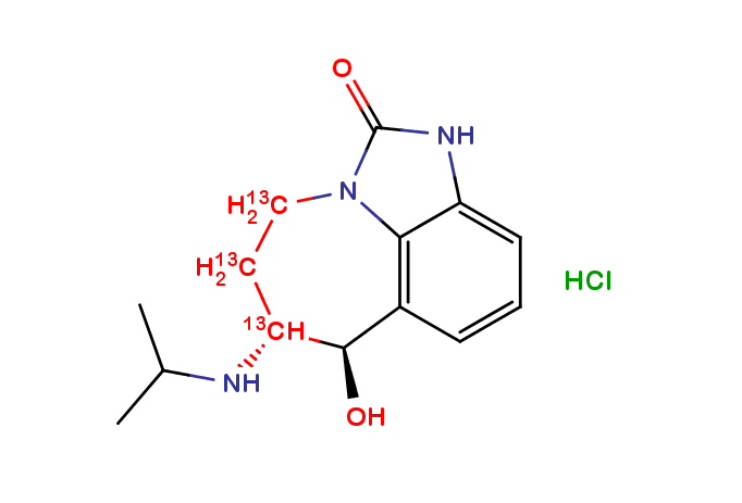 Zilpaterol 13C3 Hydrochloride