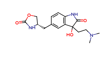 Zolmitriptan hydroxy ketone analog