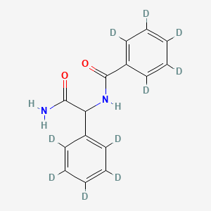 a-(Benzoylamino)benzeneacetamide-d10
